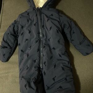 First Impressions White Baby Snowsuit